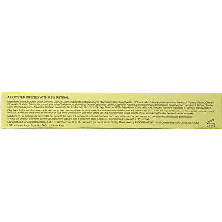 Serum concentrat cu 0.1% retinal, 3% matrixyl si 1% pantenol Vita-A Booster, 15 ml, Celimax 716414
