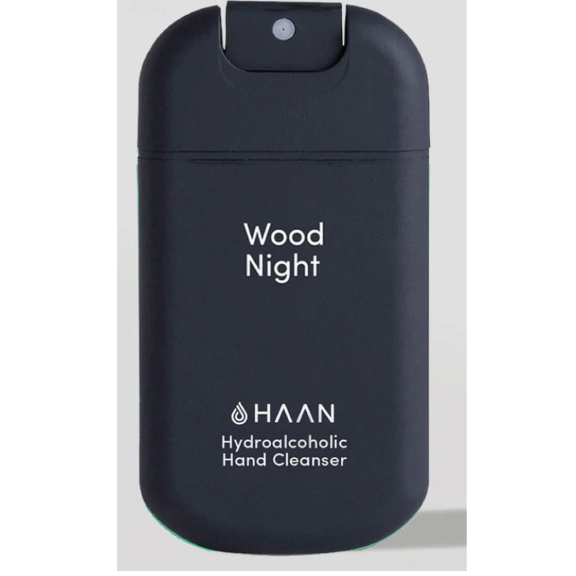 Gel igienizant pentru maini hidroalcoolic Wood Night, 30 ml, Haan