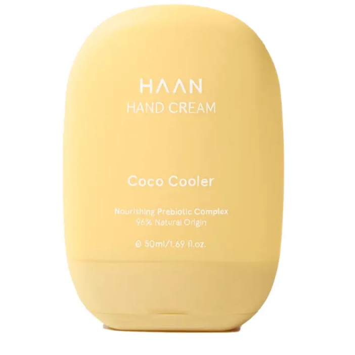 Crema hranitoare pentru maini cu complex prebiotic Coco Cooler, 50 ml, Haan