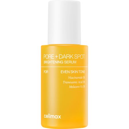 Serum concentrat pentru unifromizarea tenului si reducerea petelor Pore + Dark Spot, 30 ml, Celimax