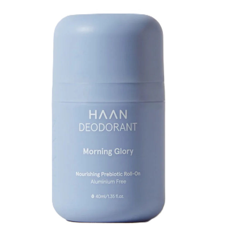 Deodorant roll-on cu prebiotice fara aluminiu Morning Glory, 40 ml, Haan