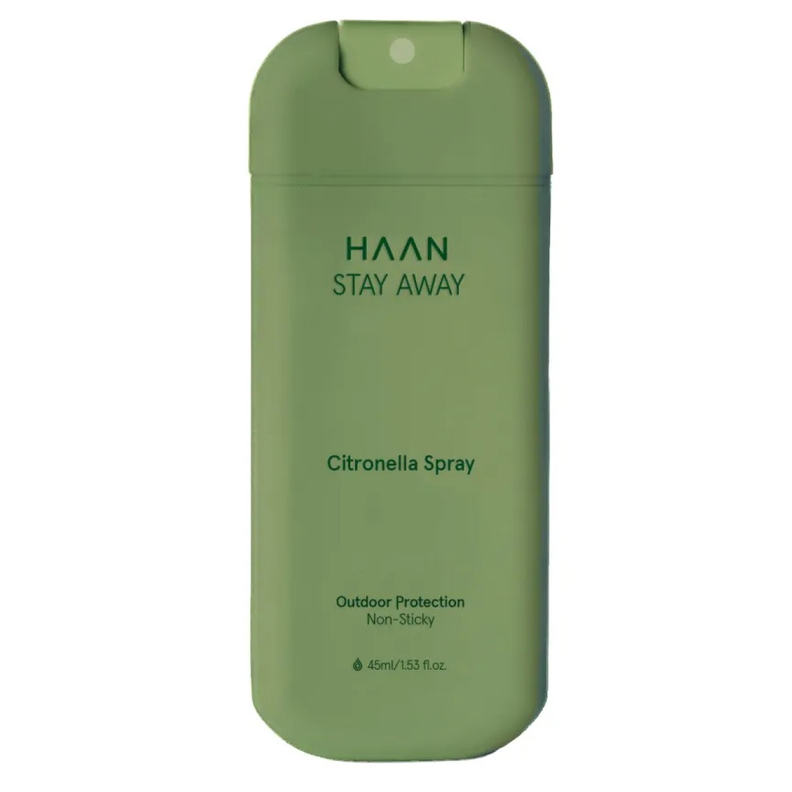 Spray pentru protectie impotriva intepaturii de insecte cu parfum Citronella Stay Awa, 45 ml, Haan