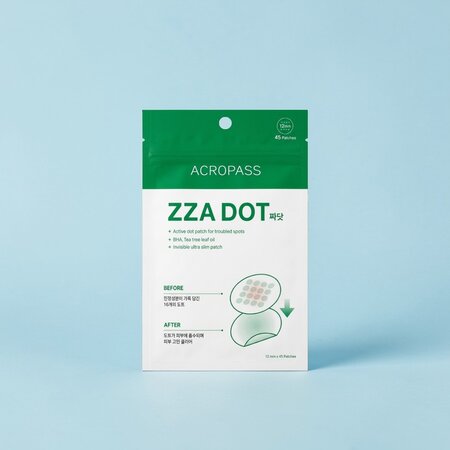 Plasturi pentru cosuri cu BHA si ulei de arbore de ceai Zza Dot, 45 bucati, Acropass 716596