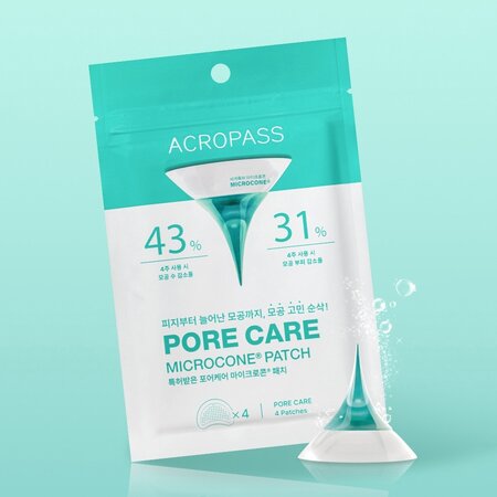 Plasturi cu microcone pentru pori dilatati Pore Care Microcone, 4 bucati, Acropass 716629