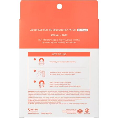Plasturi cu microcone si retinol Reti-Rn, 6 bucati, Acropass 716646