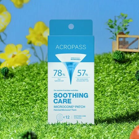 Plasturi calmanti cu micropone Soothing Care, 12 bucati, Acropass 716681