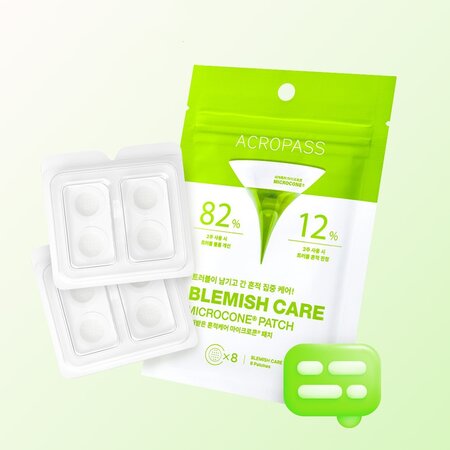 Plasturi anti-imperfectiuni cu microcone Blemish Care, 8 bucati, Acropass 716692