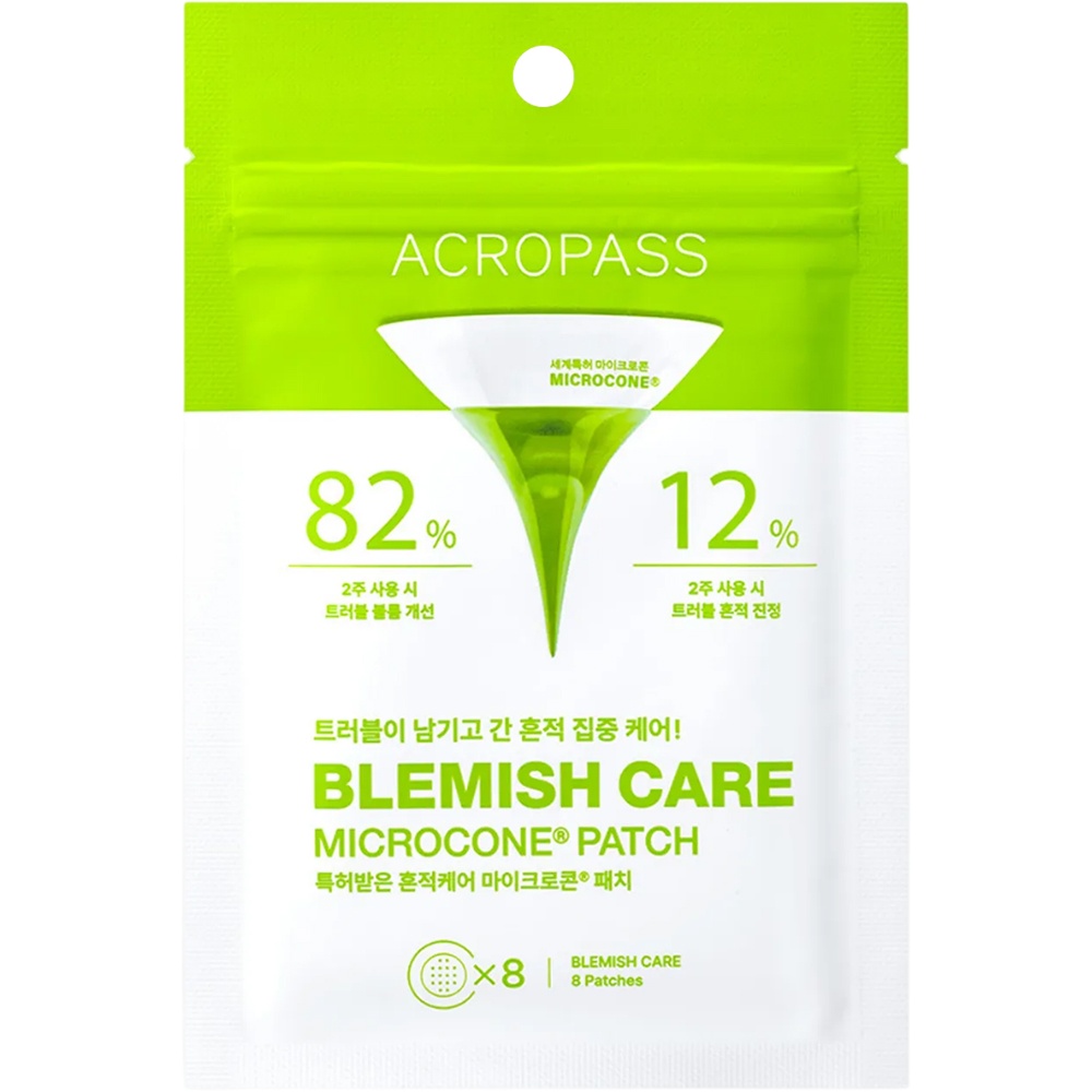Plasturi anti-imperfectiuni cu microcone Blemish Care, 8 bucati, Acropass