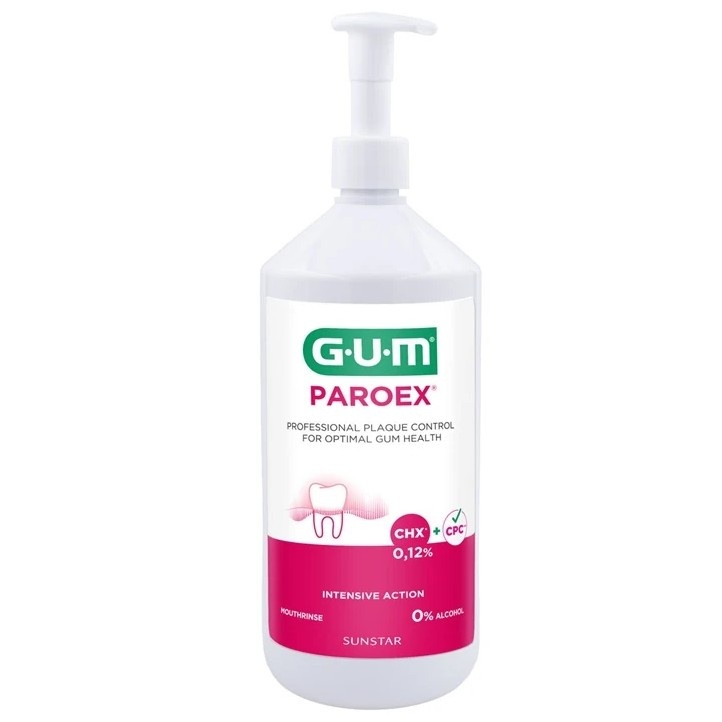 Apa de gura Paroex Intensive Action 0,12CHX, 1000 ml, Sunstar Gum