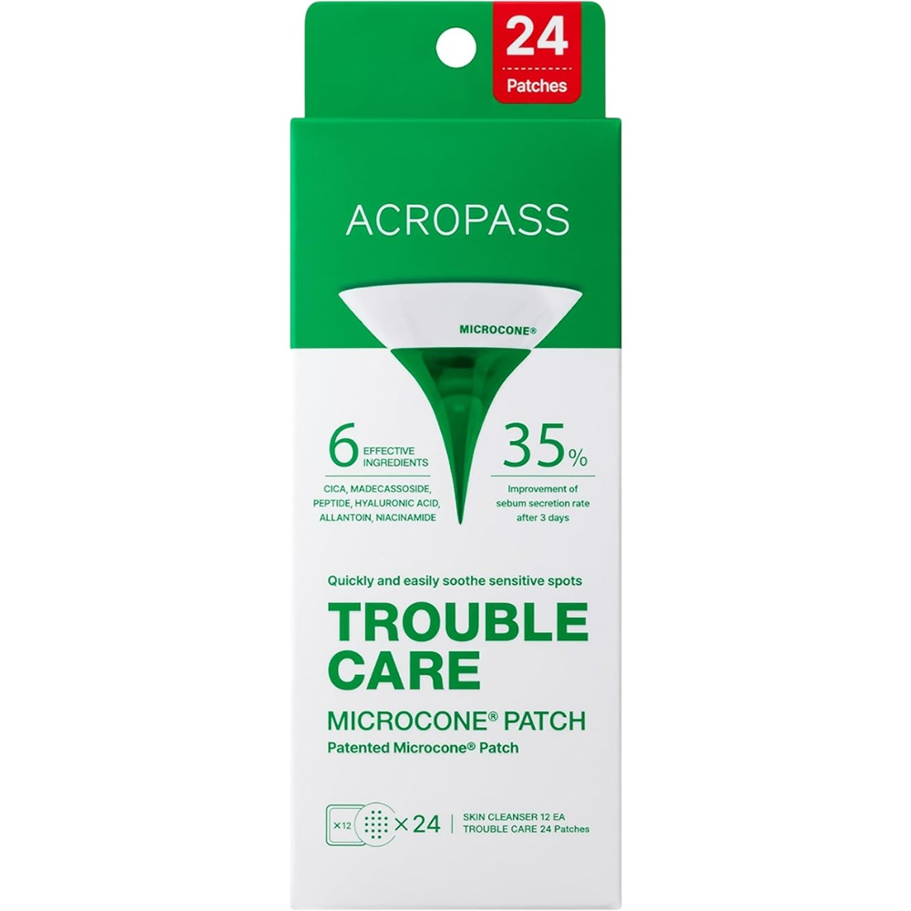 Plasturi anti-imperfectiuni cu microcone Trouble Care, 24 bucati, Acropass
