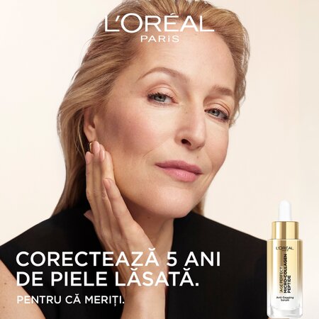 Serum pentru fermitate cu micro-peptide de colagen Age Perfect Collagen Expert, 30 ml, LOreal 716757