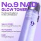 Toner pentru luminozitate si fermitate cu NAD+ si PDRN No.9 Glow Boosting, 150 ml, Numbuzin 716892