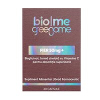 Fier Bisglicinat, 50 mg+, 30 capsule, Biome