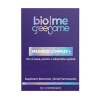Magneziu Complex+, 30 comprimate, Biome