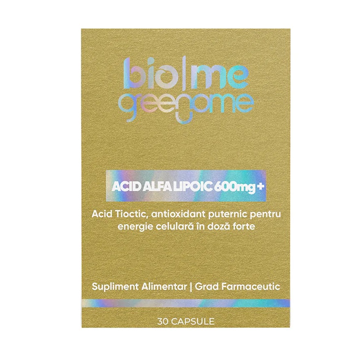 Acid Alfa Lipoic, 600mg+, 30 capsule, Biome