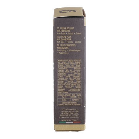 Crema contur ochi multifunctionala anti-aging pentru barbati Uomo, 15 ml, L'Erboristica 717312