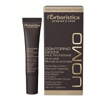 Crema contur ochi multifunctionala anti-aging pentru barbati Uomo, 15 ml, L'Erboristica
