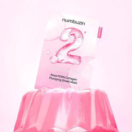 Masca servetel cu PDRN si colagen pentru hidratare si volum No.2, 33 ml, Numbuzin 717340