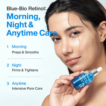 Ser cu retinol albastru pentru pori dilatati No. 3, 30 ml, Numbuzin 717369