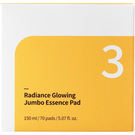 Dischete tonice pentru luminozitate si hidratare intensa No.3 Radiance, 70 biucati, Numbuzin 717382