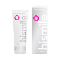 Pasta de dinti pentru albire cu aroma de menta A+ Whitening, 100 g, Hismile