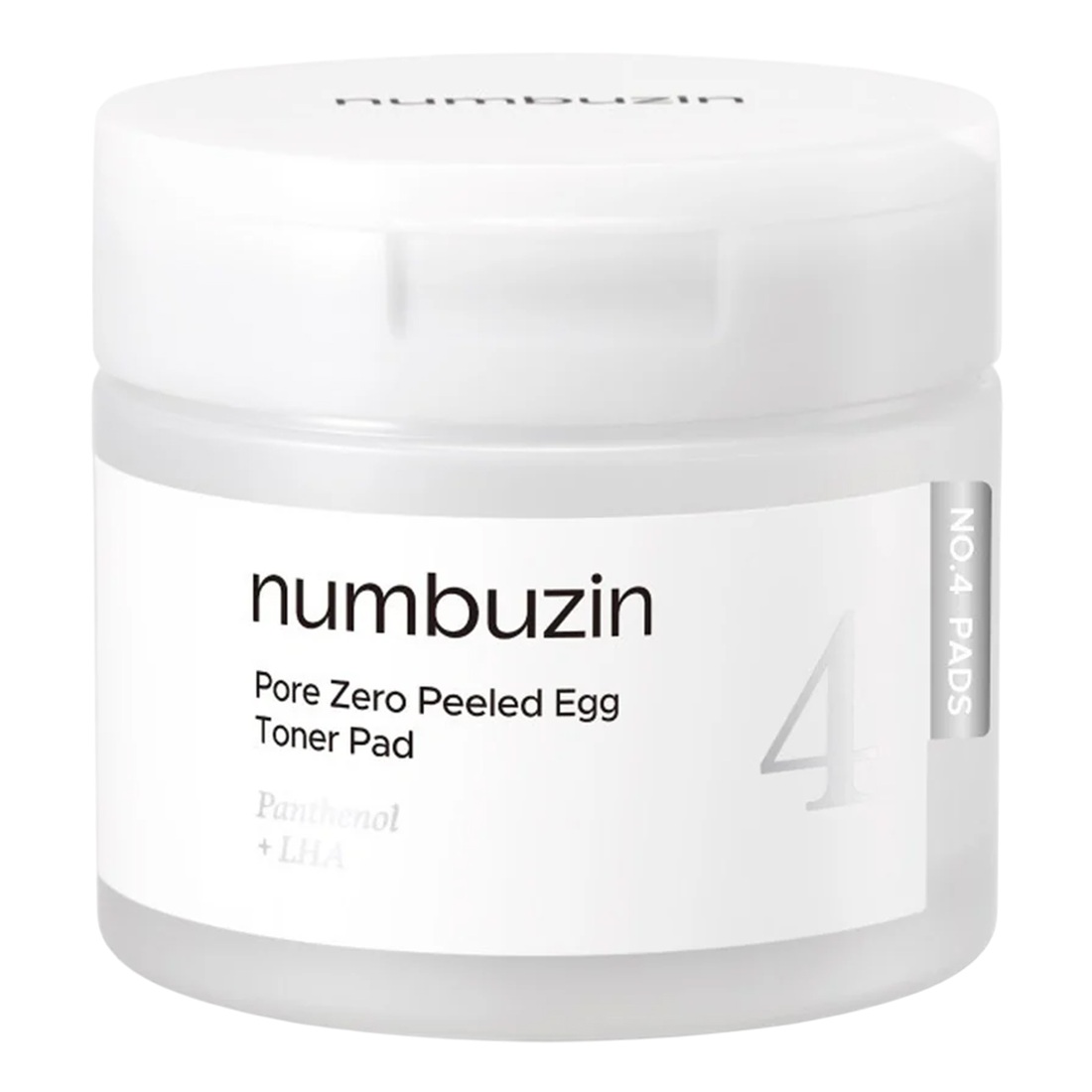 Dischete tonice exfoliante pentru reducerea porilor No.4, 70 bucati, Numbuzin