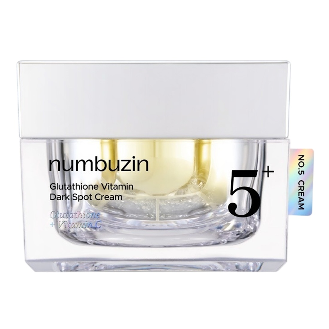 Crema iluminatoare pentru pete pigmentare cu glutation si vitamina C No.5, 50 ml, Numbuzin