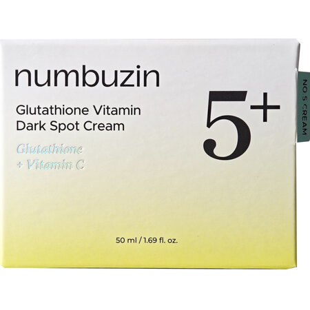 Crema iluminatoare pentru pete pigmentare cu glutation si vitamina C No.5, 50 ml, Numbuzin 717418