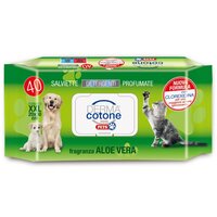 Servetelele umede cu Aloe Vera si Clorexidina XXL, 40 bucati, Dermacotone