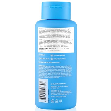Balsam pentru par uscat si deshidratat Hydrate, 300 ml, Luna 718849