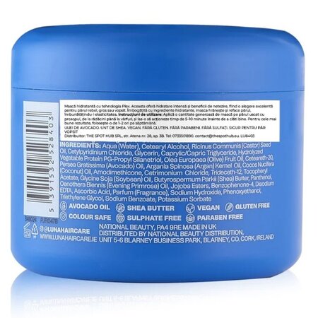 Masca pentru par uscat si deshidratat Hydrate, 300 ml, Luna 718854