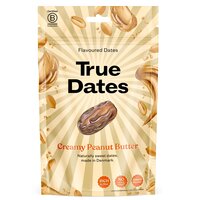 Curmale cu aroma Creamy Peanut Butter, 100 g, True Dates