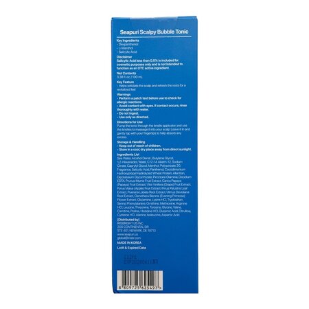 Tonic spumant pentru scalp Scalpy Bubble, 100 ml, Seapuri 717649