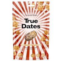Curmale cu aroma Caramel Popcorn, 100 g, True Dates