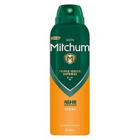 Antiperspirant spray pentru barbati Triple Odor Defense Sport, 200 ml, Mitchum