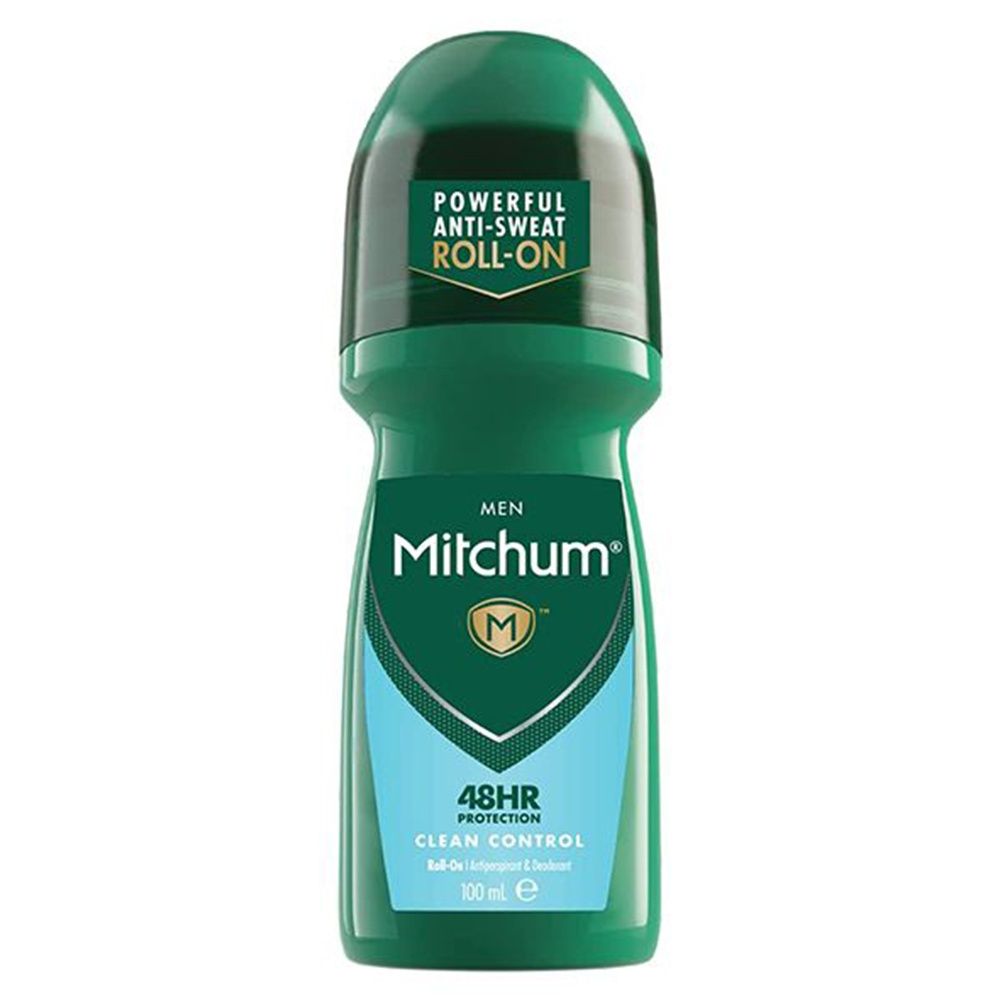Antiperspirant roll-on pentru barbati Clean Control, 100 ml, Mitchum