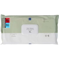 Servetele umede pentru igiena personala cu capac din plastic, 30 × 30 cm, 50 bucati, Abena