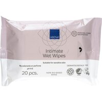 Servetele umede pentru igiena intima, 16 × 20 cm, 20 bucati, Abena