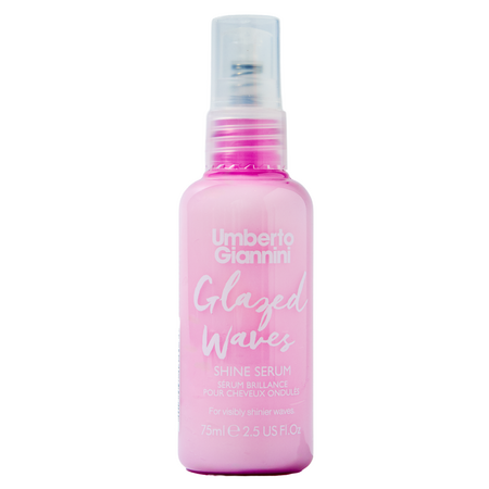 Ser pentru stralucirea parului ondulat Glazed Waves, 75 ml, Umberto Giannini
