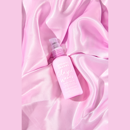 Ser pentru stralucirea parului ondulat Glazed Waves, 75 ml, Umberto Giannini 717877