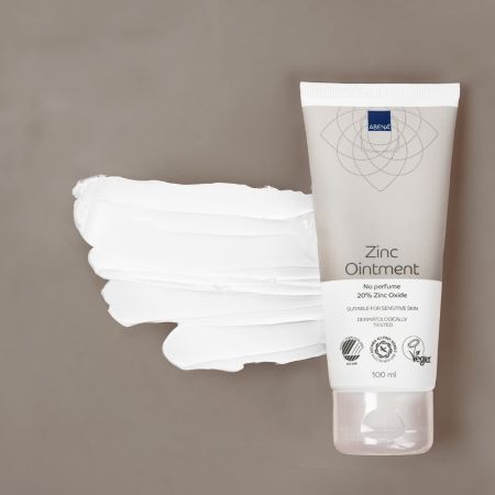 Crema cu zinc pentru piele iritata, 100 ml, Abena 717892