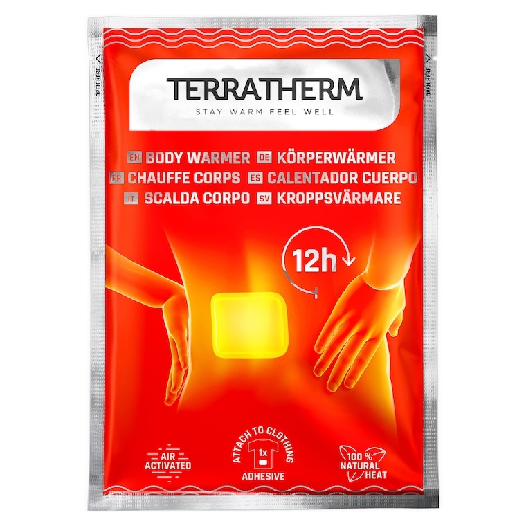 Plasture termic autoadeziv pentru corp Body Warmer, 1 bucata, TerraTherm