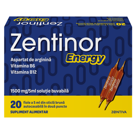 Zentinor Energy, 20 fiole, Zentiva
