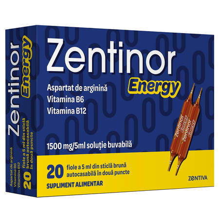 Zentinor Energy, 20 fiole, Zentiva 717938