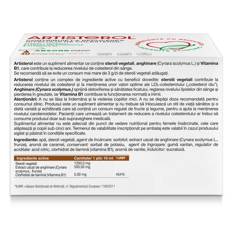 Artisterol, 30 plicuri cu gel, Zentiva 717985