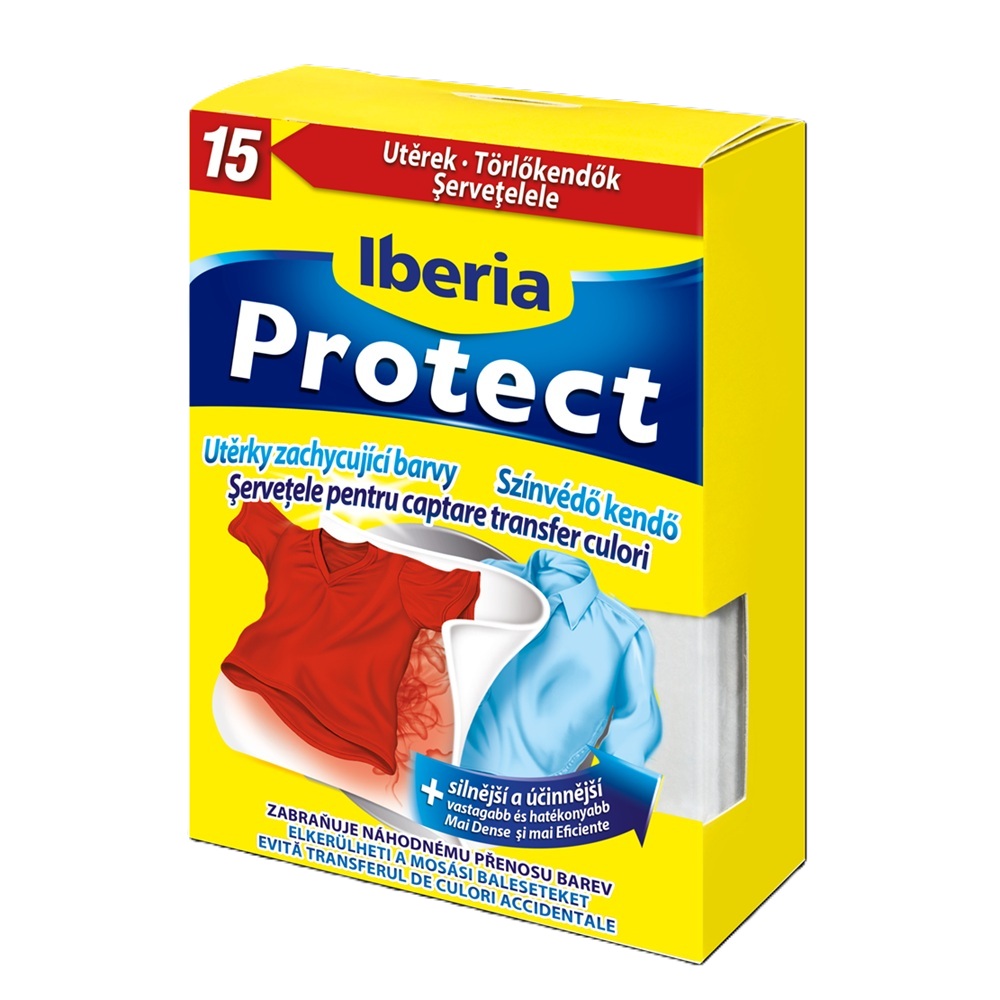 Servetele pentru captare transfer culori Protect, 15 bucati, Iberia