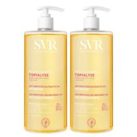 Pachet Ulei lavant pentru piele uscata si sensibila Topialyse, 2x1000 ml, Svr