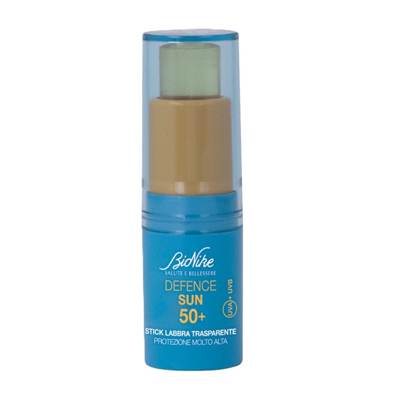 Balsam transparent de buze, stick SPF50+ Defence Sun, 4.5 ml, Bionike
