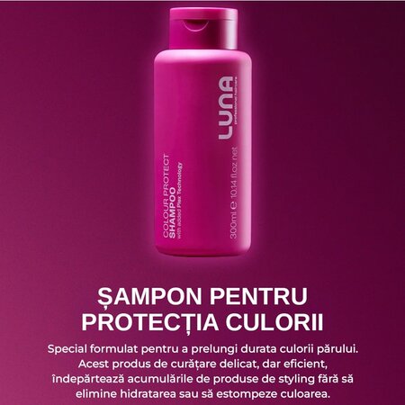 Sampon pentru par vopsit Colour Protect, 300 ml, Luna 718891