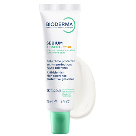 Crema anti-imperfectiuni cu SFP 30 Sebium Kerato+, 30 ml, Bioderma 718386